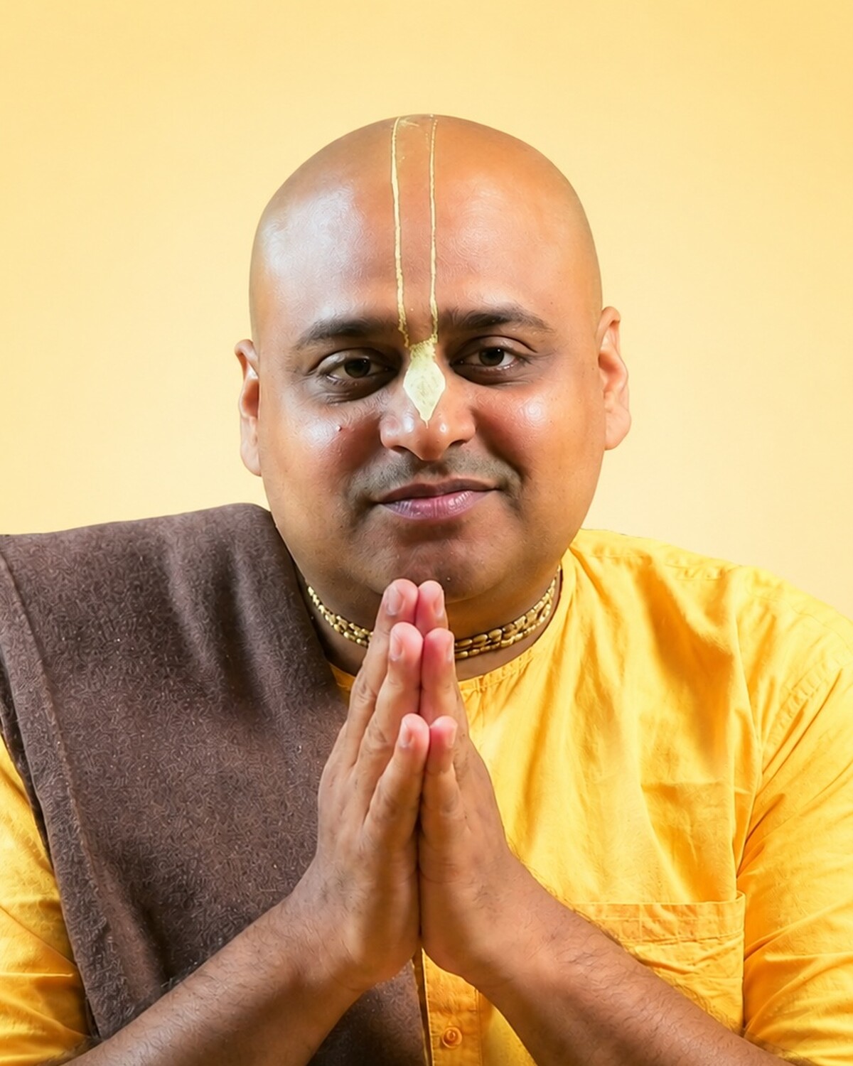 Portrait of Premasindhu Gauranga Das.